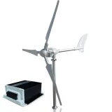 İSTA-BREEZE i-700 Rüzgar Türbini Seti 12V/24V/48V + Hibrit Şarj Kontrol Cihazı – görsel 1