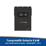 3 kW Güneş Paneli Paketi (Akülü) – Tunçmatik Solarix 6-ME 6 kW, Lityum veya Jel Akü – görsel 3