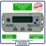 Havensis MiniSolar-20ADS 20A 12/24V LCD Ekranlı PWM Solar Şarj Kontrol Cihazı – görsel 2