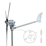 İSTA-BREEZE Windsafe 2000W Rüzgar Türbini Seti 24V/48V + Wind Pro Şarj Kontrol Cihazı + Direk Seti – görsel 5