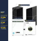 Tekne Güneş Enerjisi Paketi — Günlük 50 kWh — Klima + Isı Pompası – görsel 1