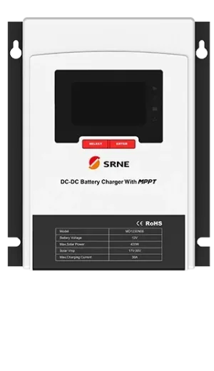 12V 30A MPPT Solar Charge Controller + DC/DC Charger