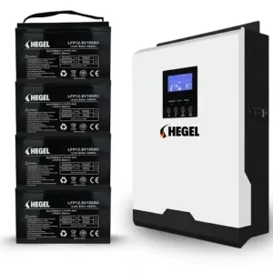 5 kW Çıkış 4,8–9,6 kWh Lityum Akülü Kesintisiz Güç Paketi