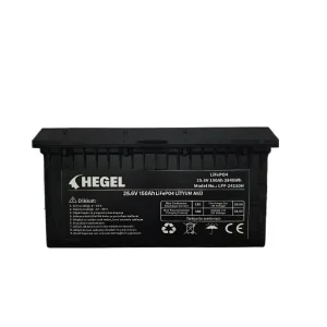 Hegel 25,6V 150Ah LiFePO4 Lityum Akü + Bluetooth