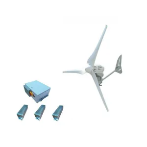 İSTA-BREEZE Heli 4.0 kW Rüzgar Türbini Seti 48V + 4 kW Şarj Kontrol Cihazı