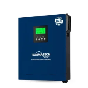 TommaTech 1,5kW 12V MPPT Tam Sinüs Akıllı İnverter + Wi-Fi