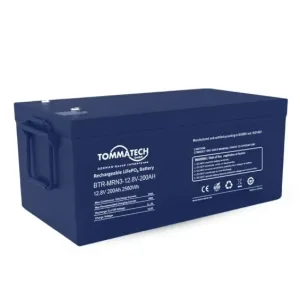 TommaTech 25,6V 200Ah Marine LiFePO4 Lityum Akü + LED Göstergeli