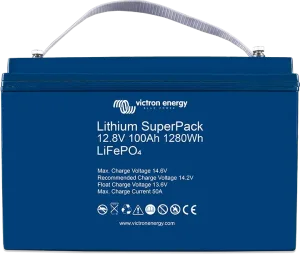 Victron 12.8V 100AH Lithium Akü Battery BMS Dahil, BAT512110710