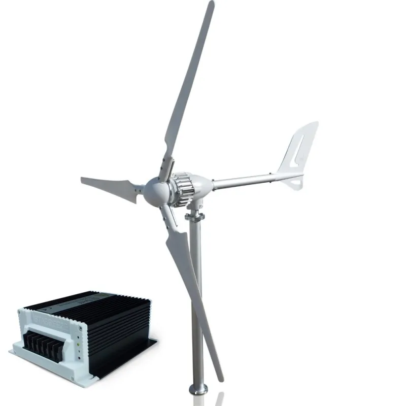 İSTA-BREEZE i-700 Rüzgar Türbini Seti 12V/24V/48V + Hibrit Şarj Kontrol Cihazı