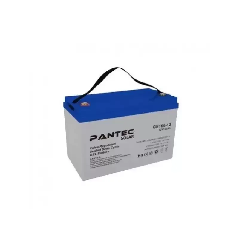 Pantec DE12-100 12 V 100 Ah solar jel akü