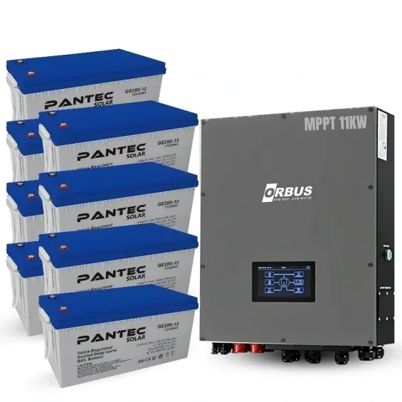 11 kW Çıkış 19.2–28.8 kWh Jel Akülü Kesintisiz Güç Paketi