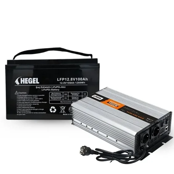 1,5 kW Çıkış 1,2 kWh Lityum Akülü Kesintisiz Güç Paketi