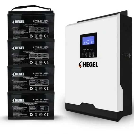 5 kW Çıkış 4,8–9,6 kWh Lityum Akülü Kesintisiz Güç Paketi