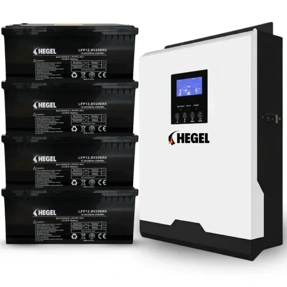 5 kW Çıkış 9,6–19,2 kWh Lityum Akülü Kesintisiz Güç Paketi