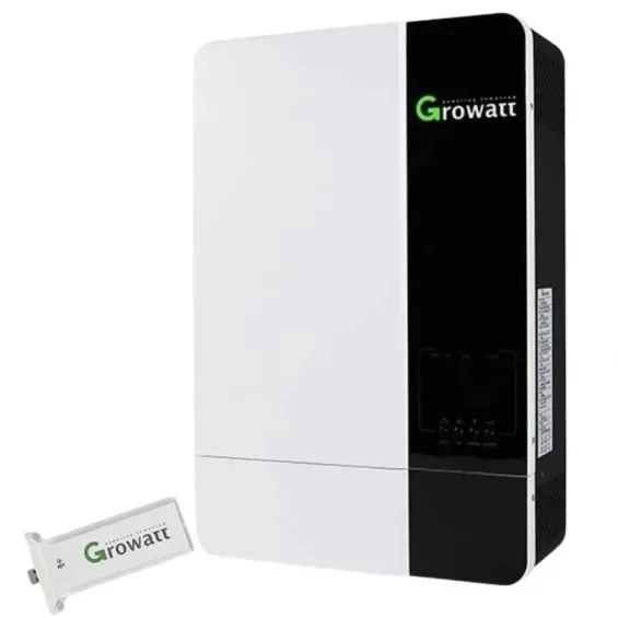 Growatt 3,5kW 48V 80A MPPT Tam Sinüs Akıllı İnverter + Wi-Fi + Paralellenebilir