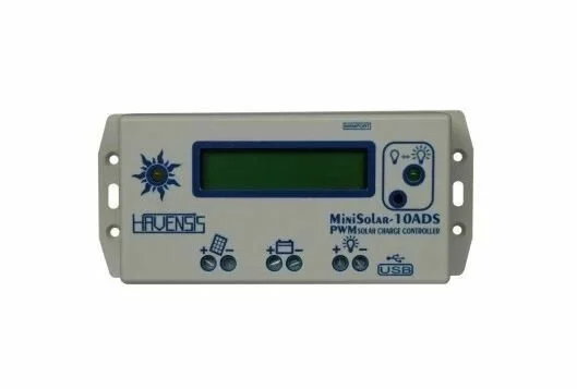 Havensis MiniSolar-20ADS 20A 12/24V LCD Ekranlı PWM Solar Şarj Kontrol Cihazı