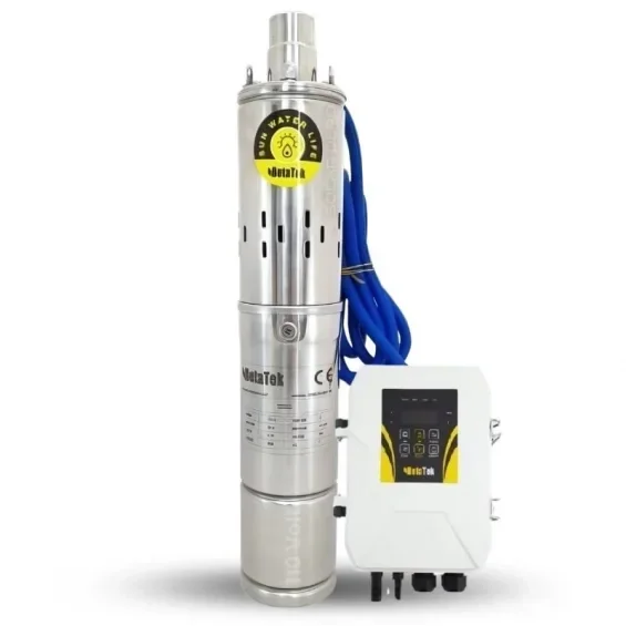Hegel 110V 1500W DC Solar Dalgıç Pompa - 110 Metre - 7,5 m³/saat