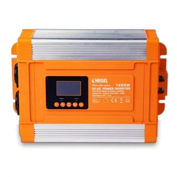 Hegel 1,2kW 12V Şarjlı Tam Sinüs İnverter