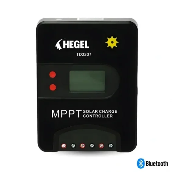 Hegel 30A 12/24V MPPT Solar Şarj Kontrol Cihazı — Bluetooth