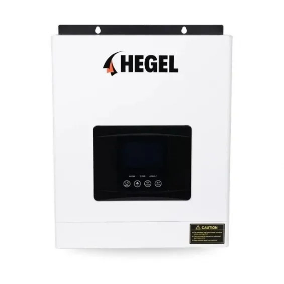 Hegel 3kW 24V 100A MPPT Tam Sinüs Akıllı İnverter + Wi-Fi (PV18-3024)