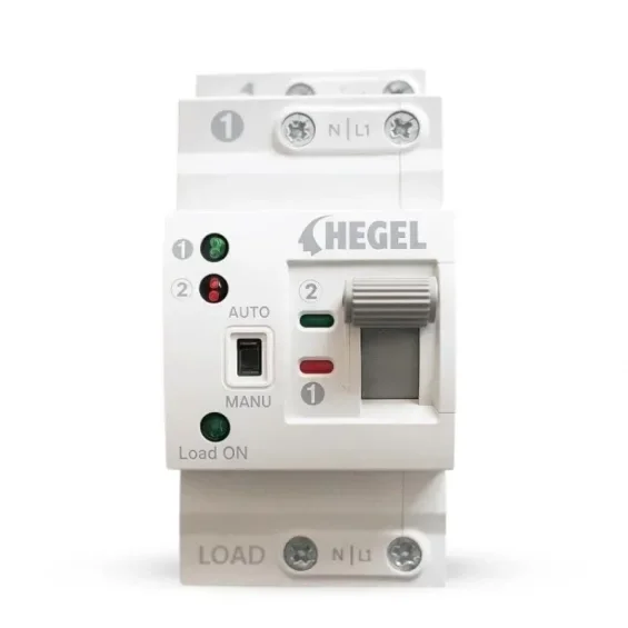 Hegel YRQ4PC 63A 230V Monofaze Otomatik-Manuel Transfer Switch