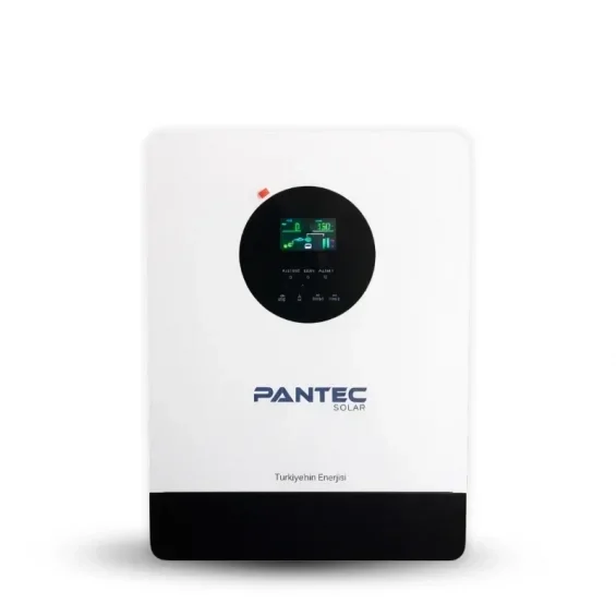 Pantec 3kW 24V 100A MPPT Tam Sinüs Akıllı İnverter + Wi-Fi