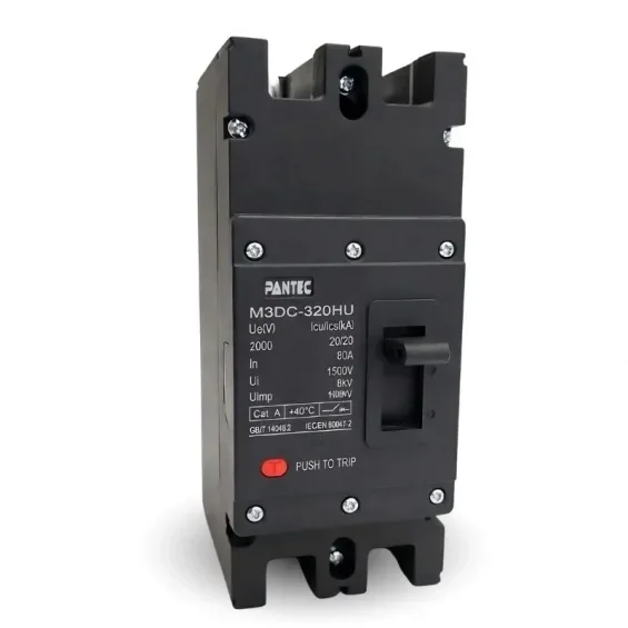 Pantec DC 80A 1000V Devre Kesici (2P, Endüstriyel)