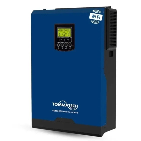 TommaTech 5kW 48V MPPT Tam Sinüs Akıllı İnverter + Wi-Fi