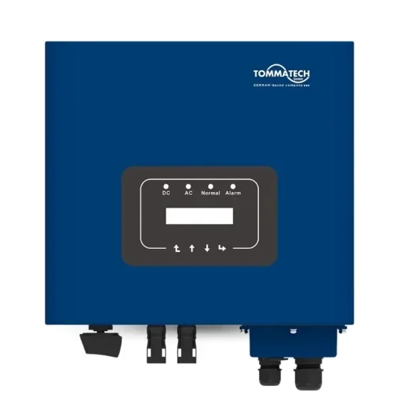 TommaTech 5kW Monofaze On-Grid İnverter — 2xMPPT + Wi-Fi