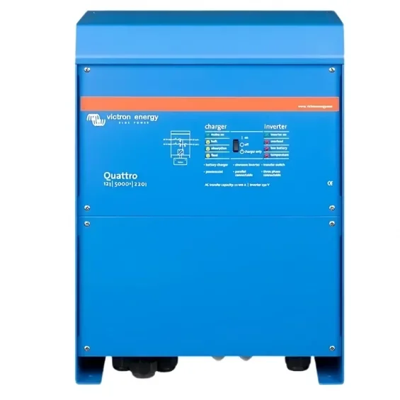 Victron 5kW 12V 220A Şarjlı Tam Sinüs İnverter + Paralellenebilir